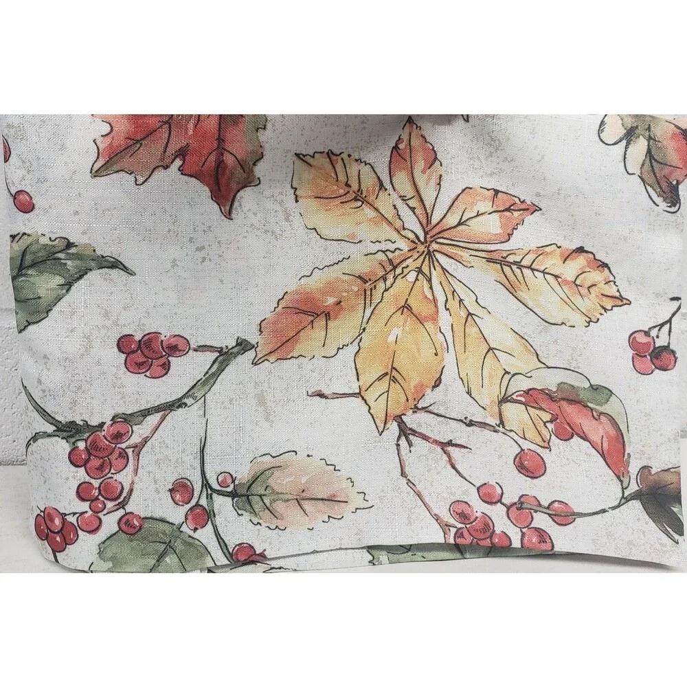 Printed Fabric Tablecloth, 52